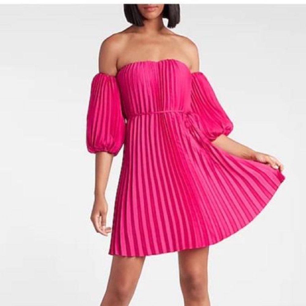Off the shoulder dress